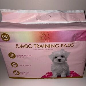 Paris Hilton Pink & Gold Stylish Printed Pads